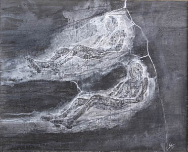 Transition(1)_oil charcoal_2007_145x180